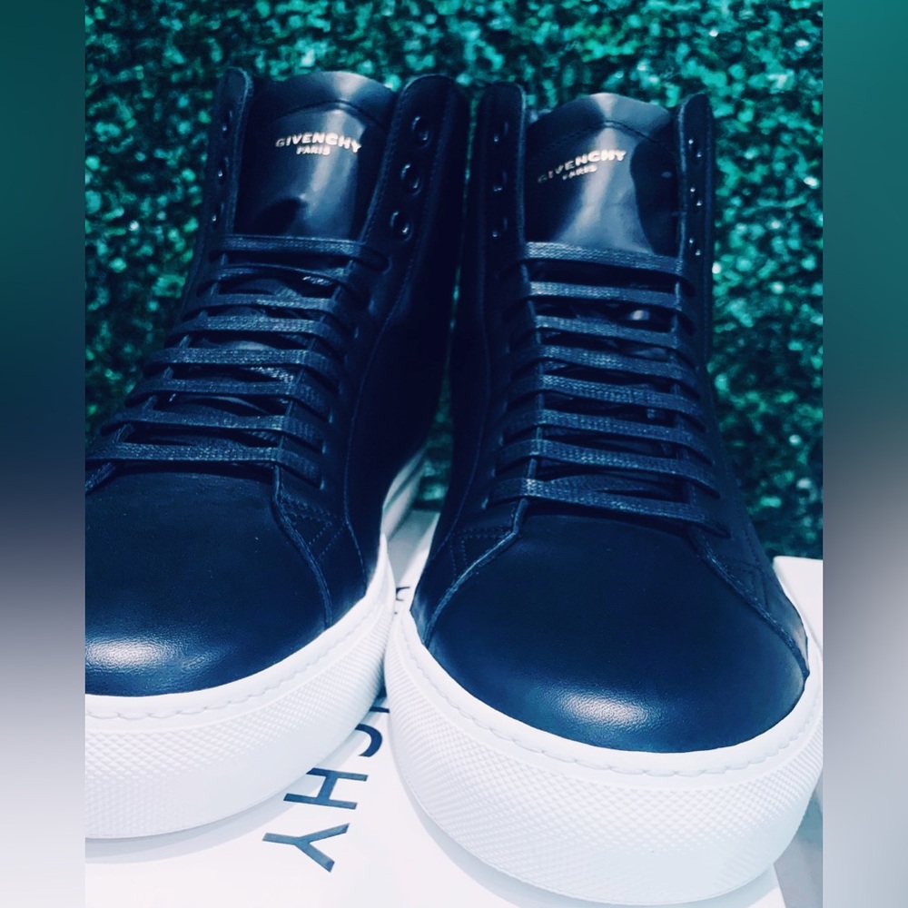 BRAND NEW GIVENCHY URBAN STREET KNOT HI-TOP MEN'S SNEAKERS, SIZE 46(13)